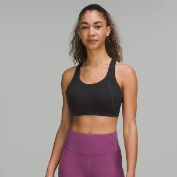 Lululemon AirSupport Black Bra High Support - 34C - Picture 7 of 11